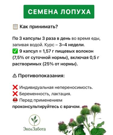 Biolit Tomsk Burdock seeds - Buy Online on GoSupps.com