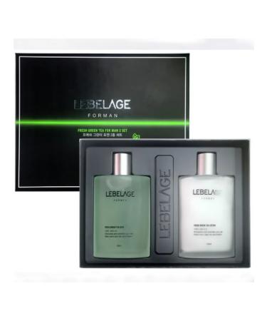 Lebelage A set of moisturizing facial facilities for male 150 ml x 2 - Buy Online on GoSupps.com