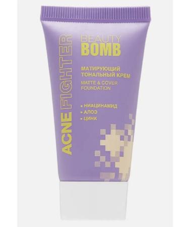 Beauty Bomb Tonal face cream matting Acne Fighter 02 - Buy Online on GoSupps.com