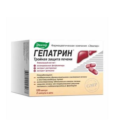 Evalar Hepatrin capsules 120 pcs