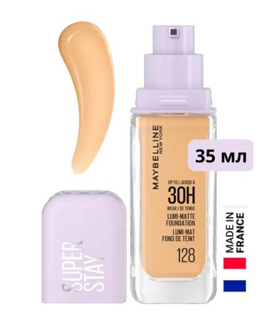 Maybelline New York MAYBELLINE Super Stay Lumi-Matte Foundation No. 128