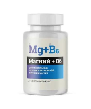 Alina Pharma Magnesium+B6 60 tablets 650 mg 1 package