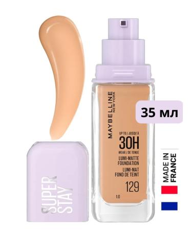 Maybelline New York MAYBELLINE Super Stay Lumi-Matte Foundation No. 129