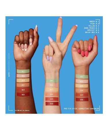 NYX Professional Makeup Conceler Pro Fix Stick Dark Peach 0.4 - Buy Online on GoSupps.com