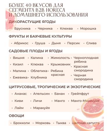 The basis (puree concentrate) for drinks grapefruit 1 kg - Buy Online on GoSupps.com