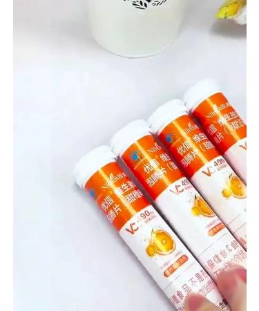 Greenleaf Eco Vitamin C The sparkle with an orange taste 490 mg 20 pcs