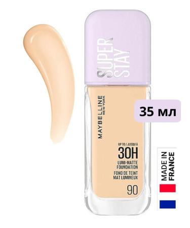 Maybelline New York MAYBELLINE Super Stay Lumi-Matte Foundation No. 90