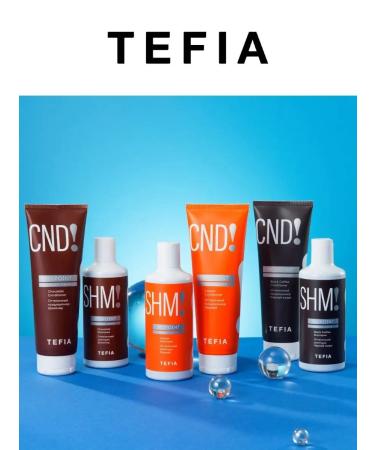 TEFIA Tint shampoo chocolate without SLS MyPoint Color Care 300ml - Buy Online on GoSupps.com