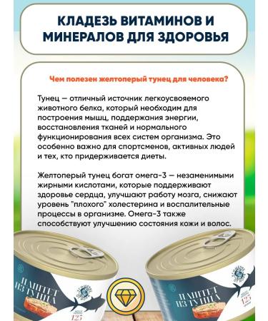 A treat from the sea Tuna paste of canned tuna 6pcs 125g - Buy Online on GoSupps.com