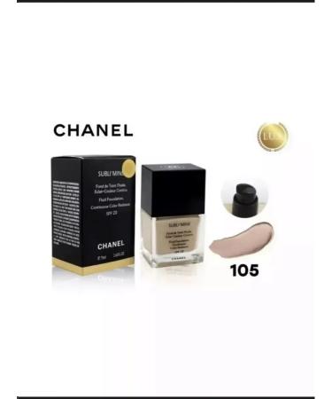 foundation Tonal Cream Fluid Chanel Tone 105 - Buy Online on GoSupps.com