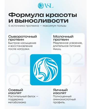 VSL Serum protein 420 grams Protein shake blueberries - Buy Online on GoSupps.com