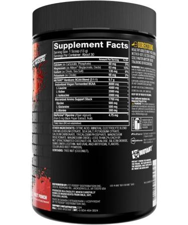 Mutant BCAA 390 g fruit punch - Buy Online on GoSupps.com