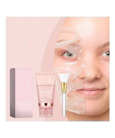 Facial mask based on collagen with a peeling effect - Buy Online on GoSupps.com