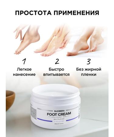 BLOOMERA Moisturizing legs arms heels with urea 20% - Buy Online on GoSupps.com