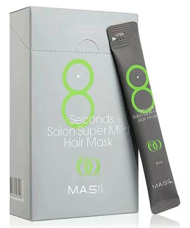 MASIL Hair mask Salon Super Mild Hair Mask 8 ml*20 pcs - Buy Online on GoSupps.com