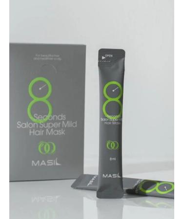MASIL Hair mask Salon Super Mild Hair Mask 8 ml*20 pcs - Buy Online on GoSupps.com