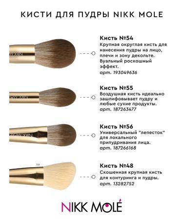 NIKK MOLE Matting powder No. 153 do not shine - Buy Online on GoSupps.com