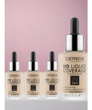 foundation Tonal base HD Liquid Coverage tone 01 - Buy Online on GoSupps.com