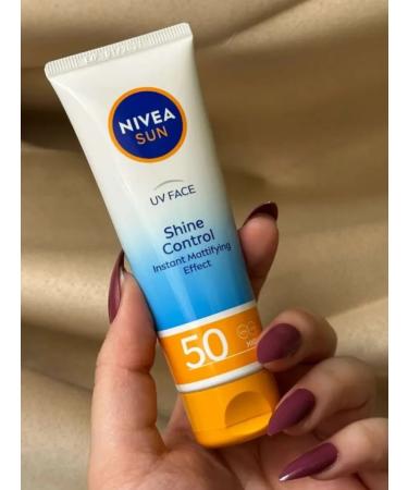 Sunscreen cream nivea for face SPF 50 - Buy Online on GoSupps.com