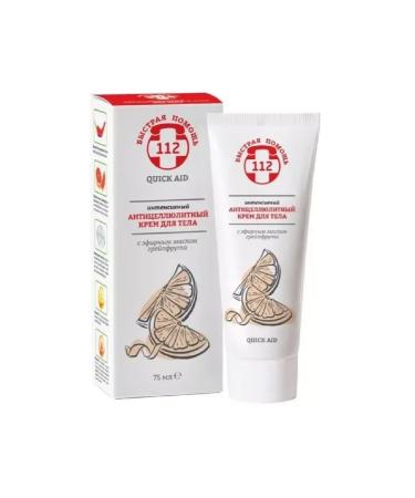 Quick help 112 Fast aid of body cream Anti -cellulite 75ml