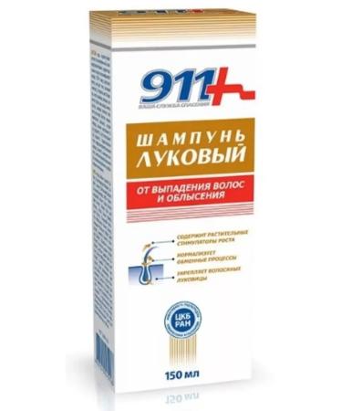911 Onion shampoo against falling out and bald hair 150ml