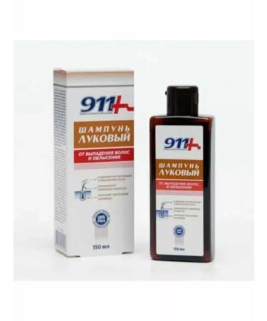 911 Onion shampoo against falling out and bald hair 150ml - Buy Online on GoSupps.com