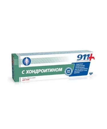911 Your emergency service 911 Body Balm gel with chondroitin cosmetic 100ml
