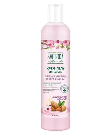 FREEDOM Svoboda shower gel sweet almonds and cherry flowers 430 ml