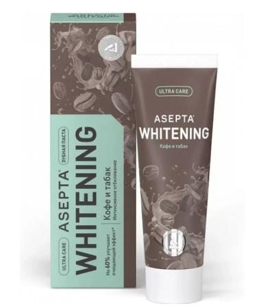 ASEPTA Plus toothpaste coffee tobacco 75 ml