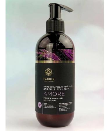 FABRIK Cream for the face hands and body "Amore" perfumed 250 ml - Buy Online on GoSupps.com
