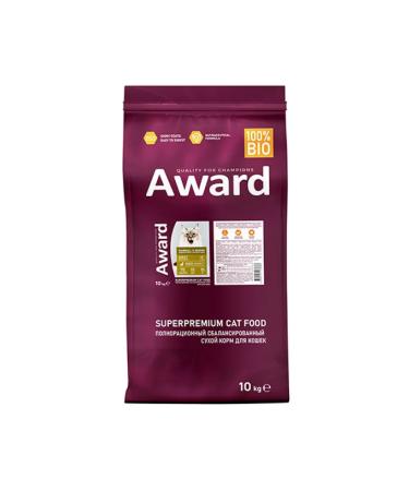AWARD Feed for home cats to remove wool duck turkey 10kg