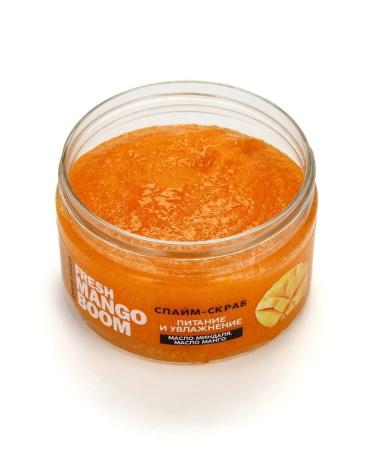 MARKET NIGHT Nourishing scrub-Slime with the aroma of mango