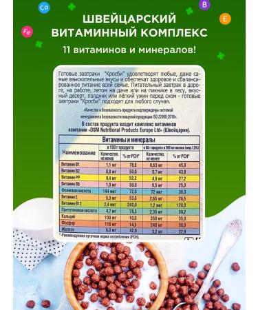 KROSBY Dry breakfast chocolate balls 4x200g - Buy Online on GoSupps.com