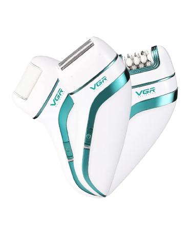 VGR Women's depositor powerful 3 in 1 wireless epilator