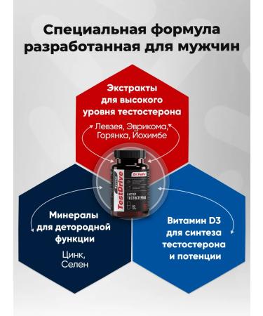 Dr Helfer Vitamins for men Boster testosterone - Buy Online on GoSupps.com