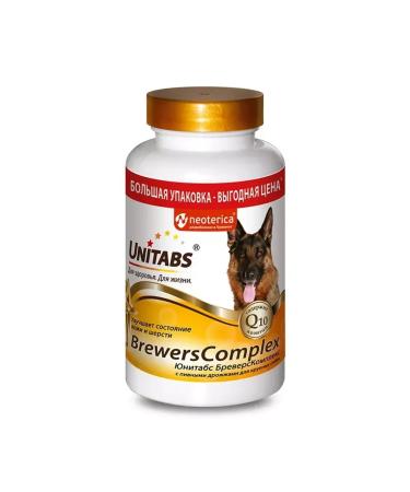 Neoterica Unitabs Brewerscomplex vitamins for large dogs 100t