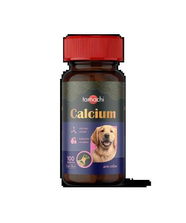 Tamachi Vitamins for medium and large dogs Calcium for bones 100t