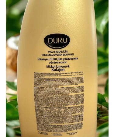 DURU Shampoo Lime and Collagen 500ML (T rkiye) - Buy Online on GoSupps.com