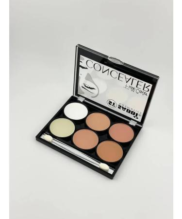Darac Consilee palette 6 in 1 tone 1 for leveling skin tone - Buy Online on GoSupps.com