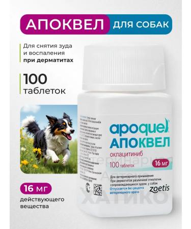 Apoquel Apoquel 16 mg 100 tablets