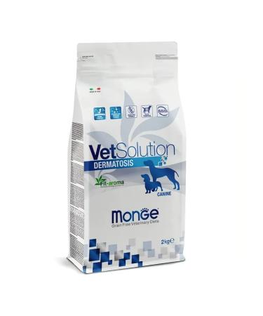MONGE VetSolution for dogs for skin diseases with salmon 2 kg - Buy Online on GoSupps.com