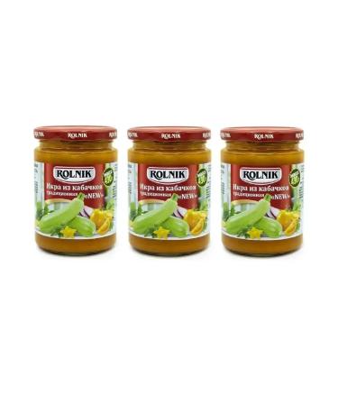 ROLNIK Caviar from zucchini traditional 3 pcs 420 g