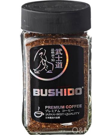 Soluble coffee Bushido Black Katana 100g - Buy Online on GoSupps.com