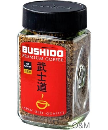 Soluble coffee Bushido Red Katana 100g