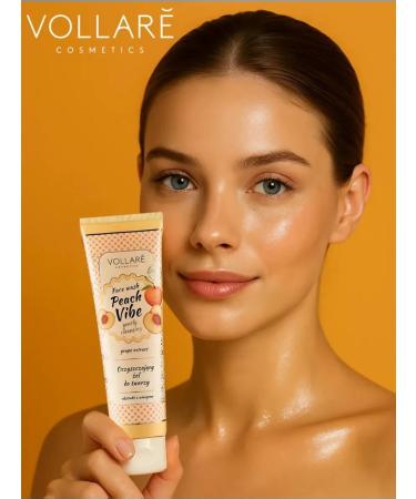 Vollare PEACH Facial Washing Gel 150 ml 1800 - Buy Online on GoSupps.com