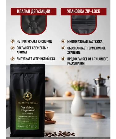 Coffee in Morning Ritual "Arabica Elegance" - Buy Online on GoSupps.com