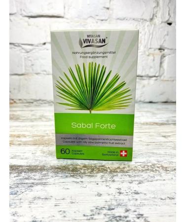 Natural Swiss Bad Sabal Forte 60 Vivasan capsules - Buy Online on GoSupps.com