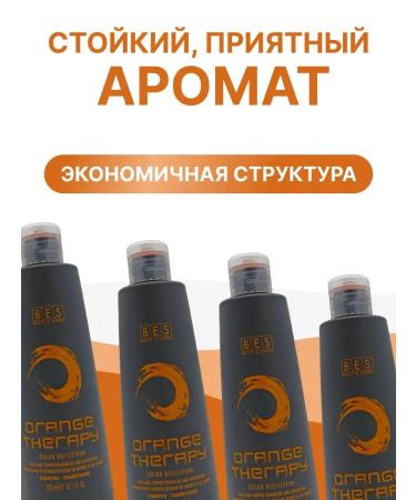 BES Orange Therapy tint shampoo 300 ml - Buy Online on GoSupps.com