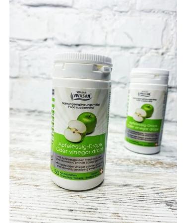 Apple vinegar 50 pieces of vivasan - Buy Online on GoSupps.com