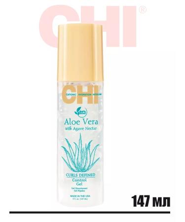 chi Texturing gel for curly hair Aloe Vera Control Gel